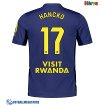 Fotballdrakt Herre Atletico Madrid David Hancko #17 Bortedrakt 2025-26 Kortermet